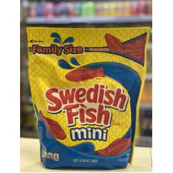SWEDISH FISH MINIS FAMILY SIZE - ORIGINAL RED 