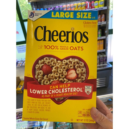 CHEERIOS CEREAL LARGE SIZE