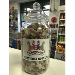 KINGSWAY FIZZY COLA BOTTLES - RETRO SWEETS 200G