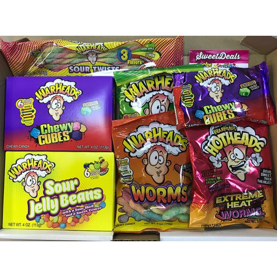 WARHEADS ULTIMATE SOUR GIFT BOX