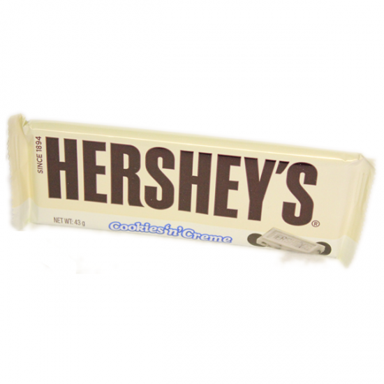 Hersheys Cookies & Cream White Chocolate Bar