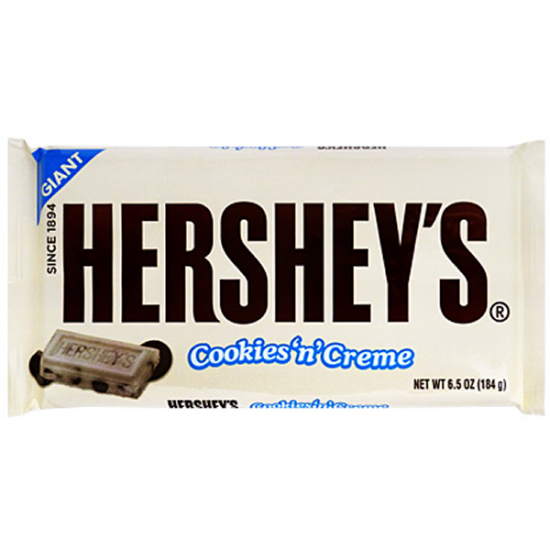 Hersheys Giant Cookies n Creme Chocolate Bar