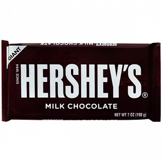 Hersheys Giant Milk Chocolate Bar
