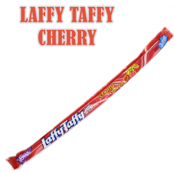 Wonka Laffy Taffy Cherry Candy Chew Bar