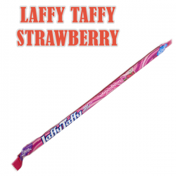 Wonka Laffy Taffy Strawberry Candy Chew Bar